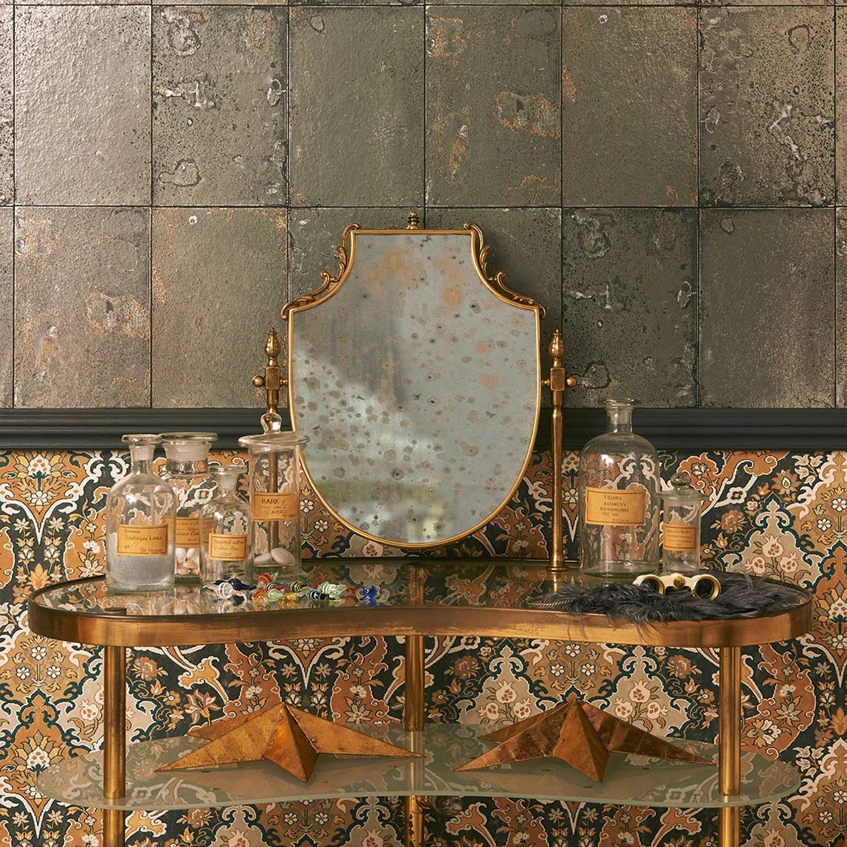 Antique Mirror Wallpaper - Cole & Son