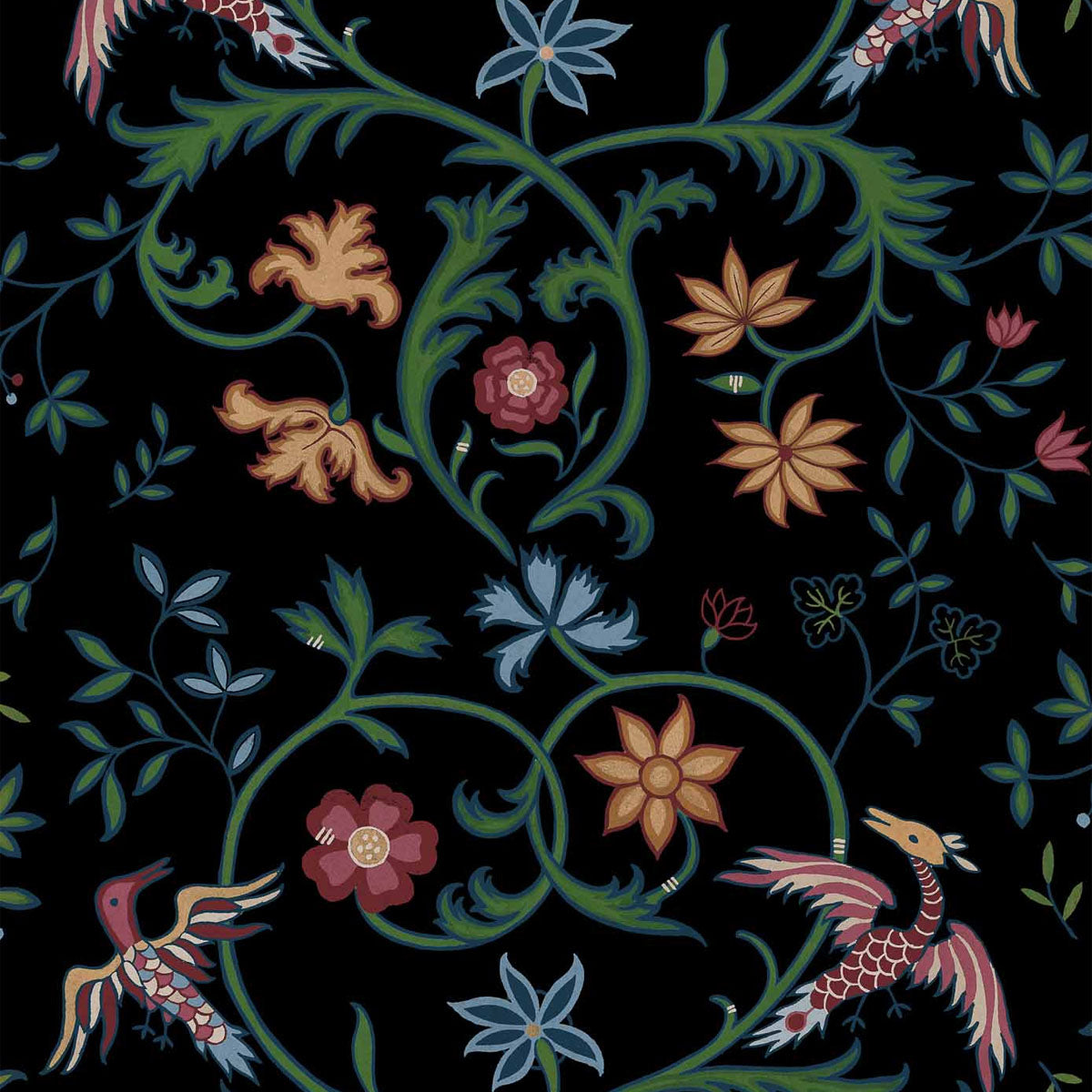 Antwerp Damask Wallpaper - Coordonne