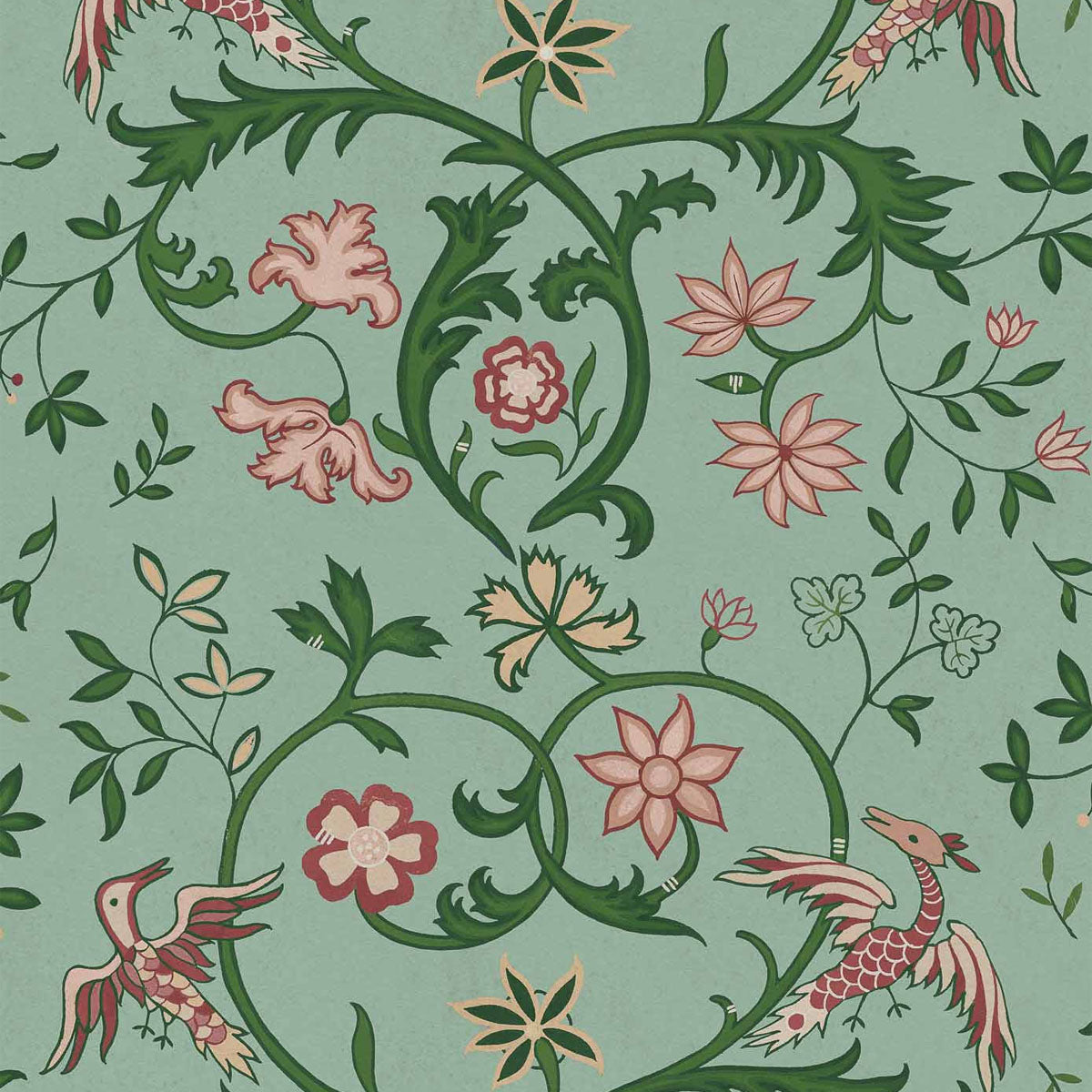 Antwerp Damask Wallpaper - Coordonne