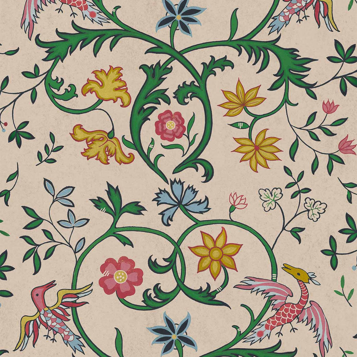 Antwerp Damask Wallpaper - Coordonne