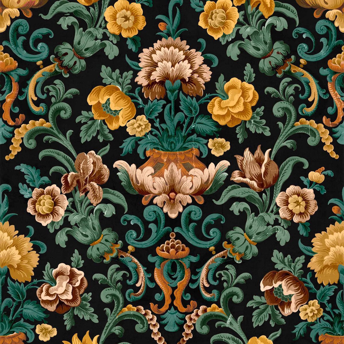 Aranjuez Damask Wallpaper - Coordonne