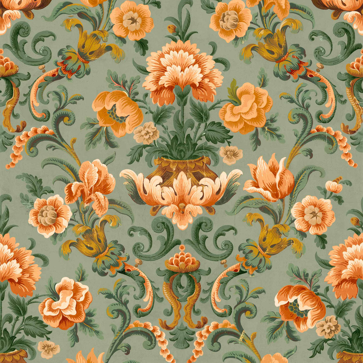 Aranjuez Damask Wallpaper - Coordonne