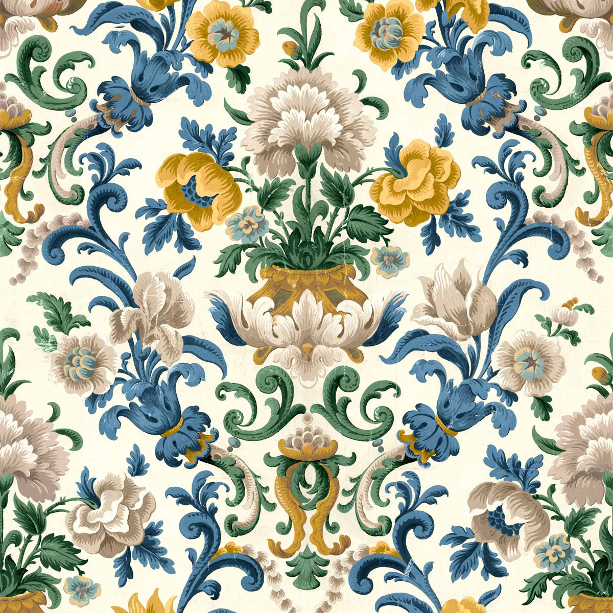 Aranjuez Damask Wallpaper - Coordonne