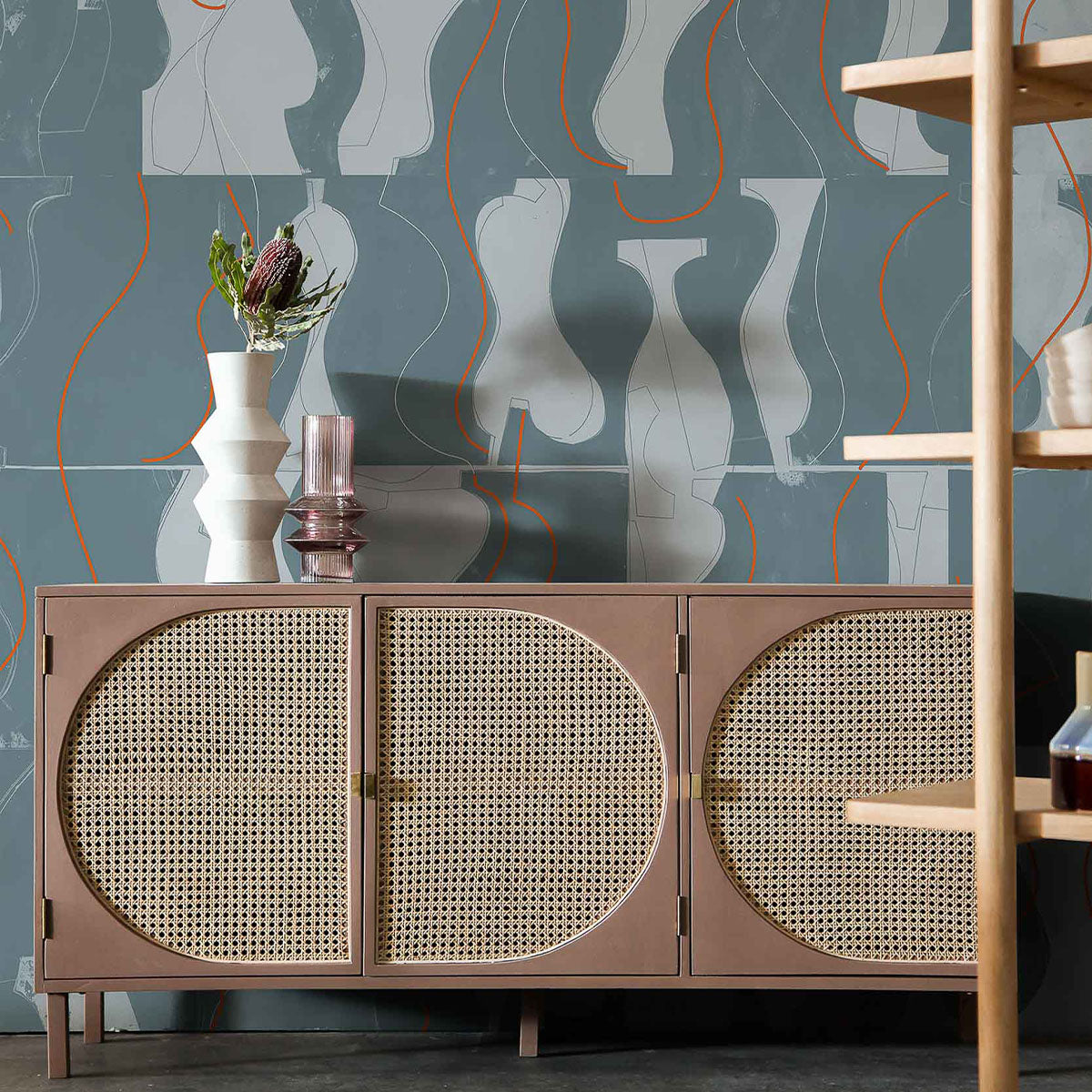 Archeological Mural Wallpaper - Coordonne