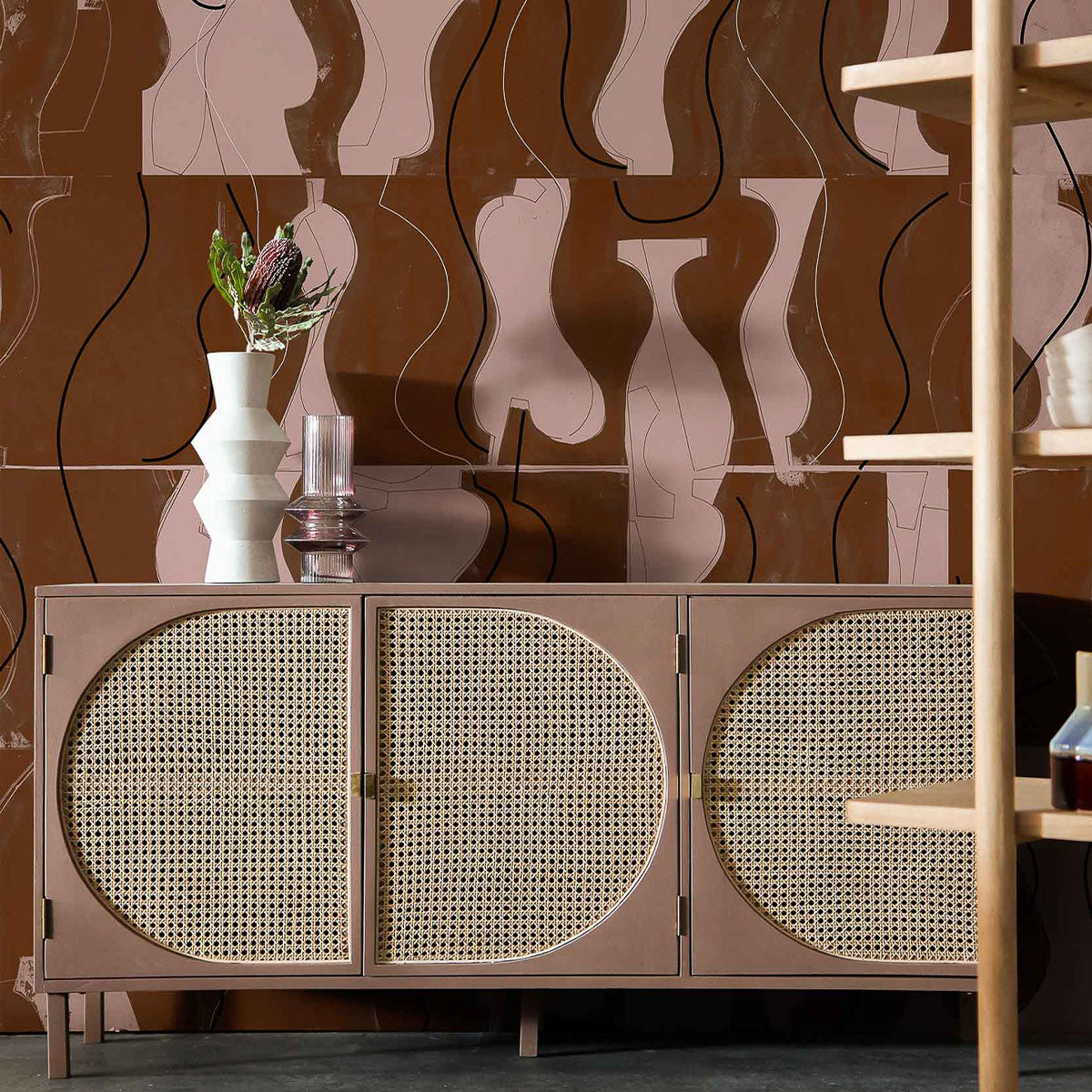 Archeological Mural Wallpaper - Coordonne