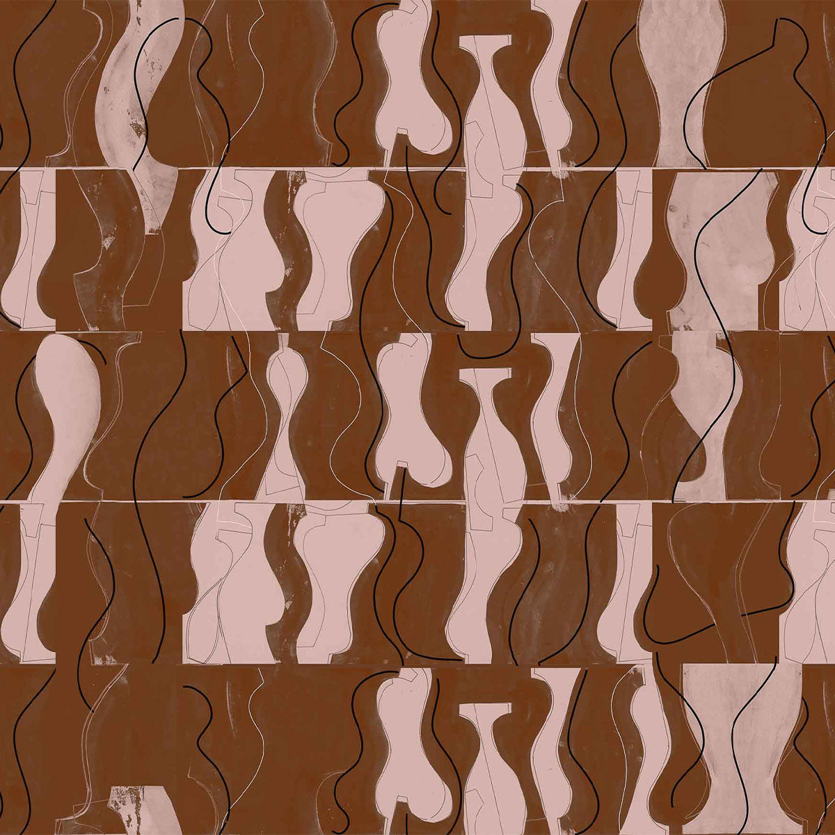 Archeological Mural Wallpaper - Coordonne