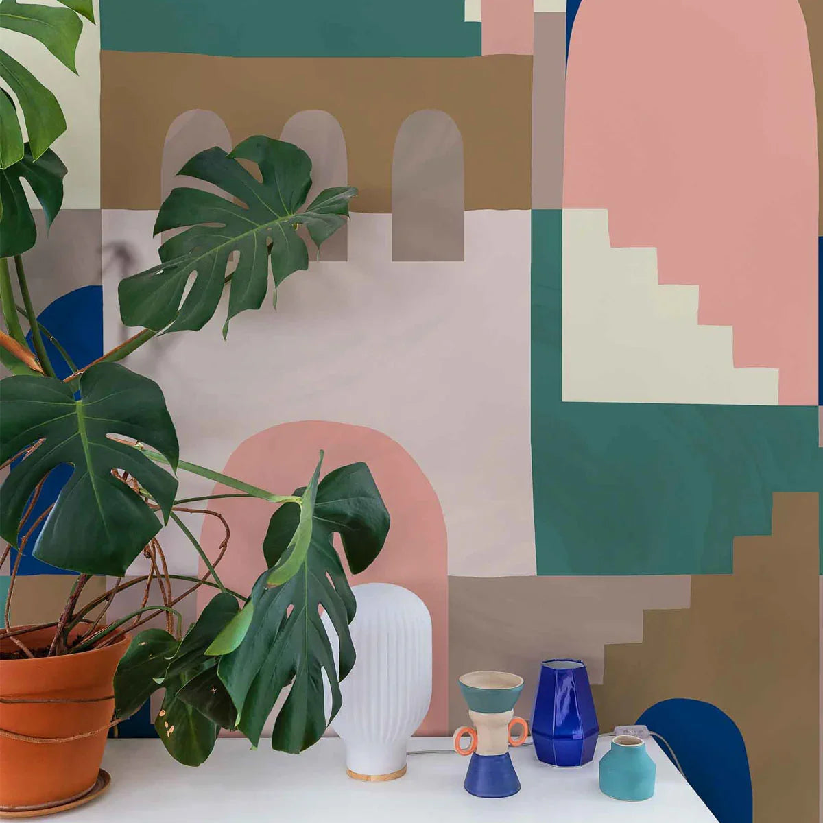 Architopie Mural Wallpaper - Coordonne