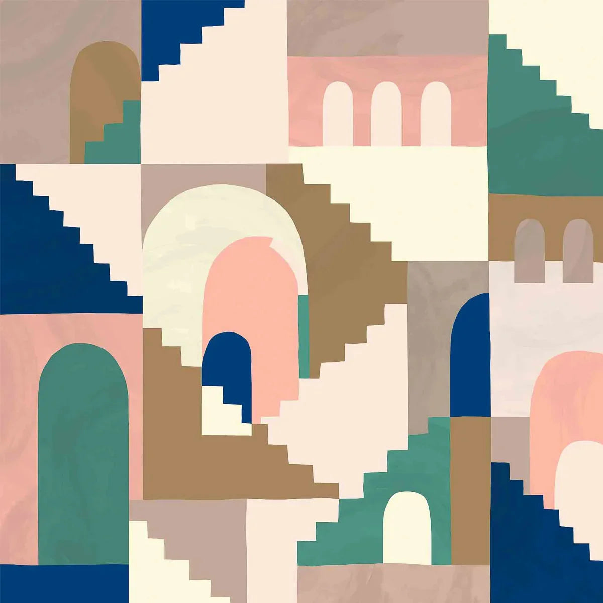 Architopie Mural Wallpaper - Coordonne