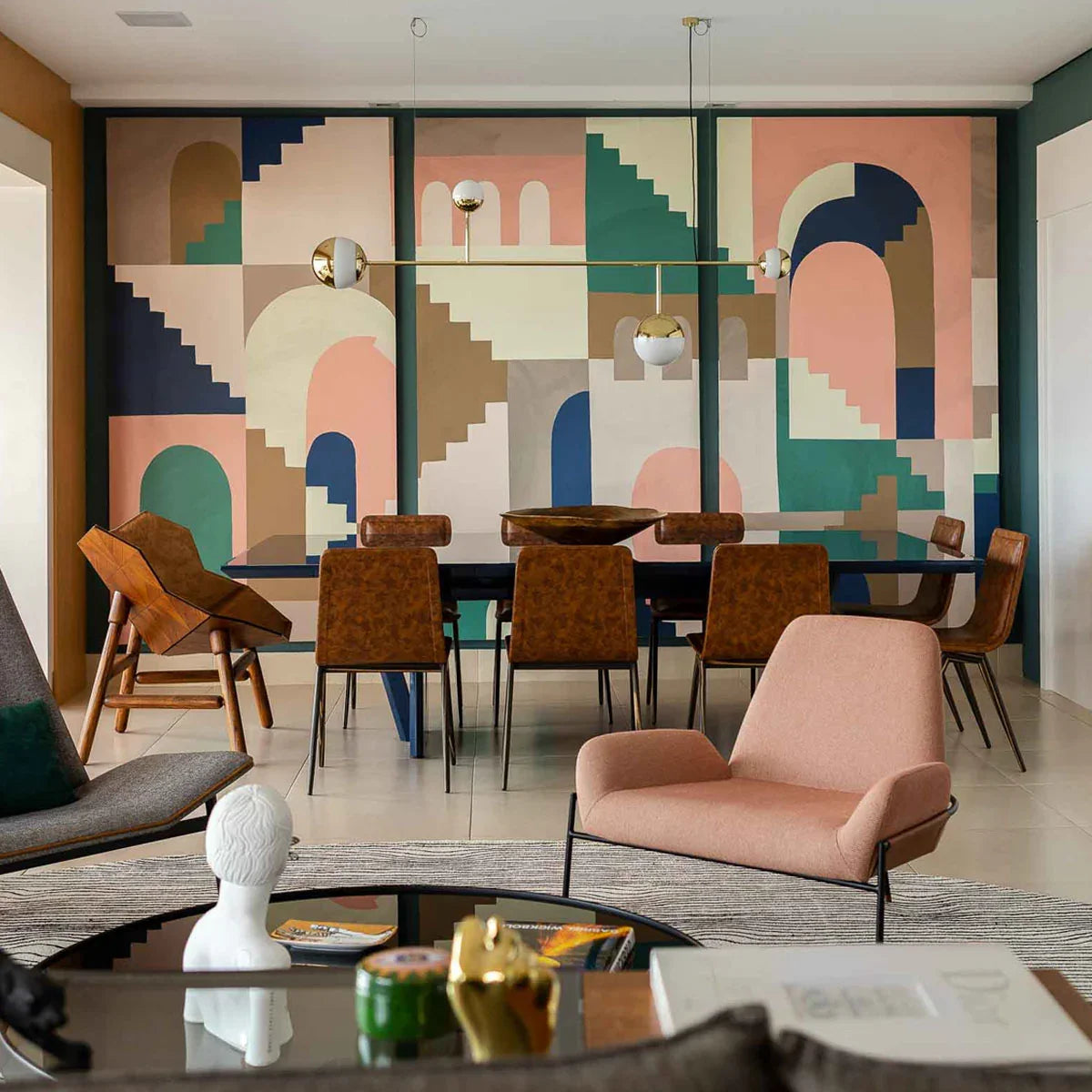 Architopie Mural Wallpaper - Coordonne