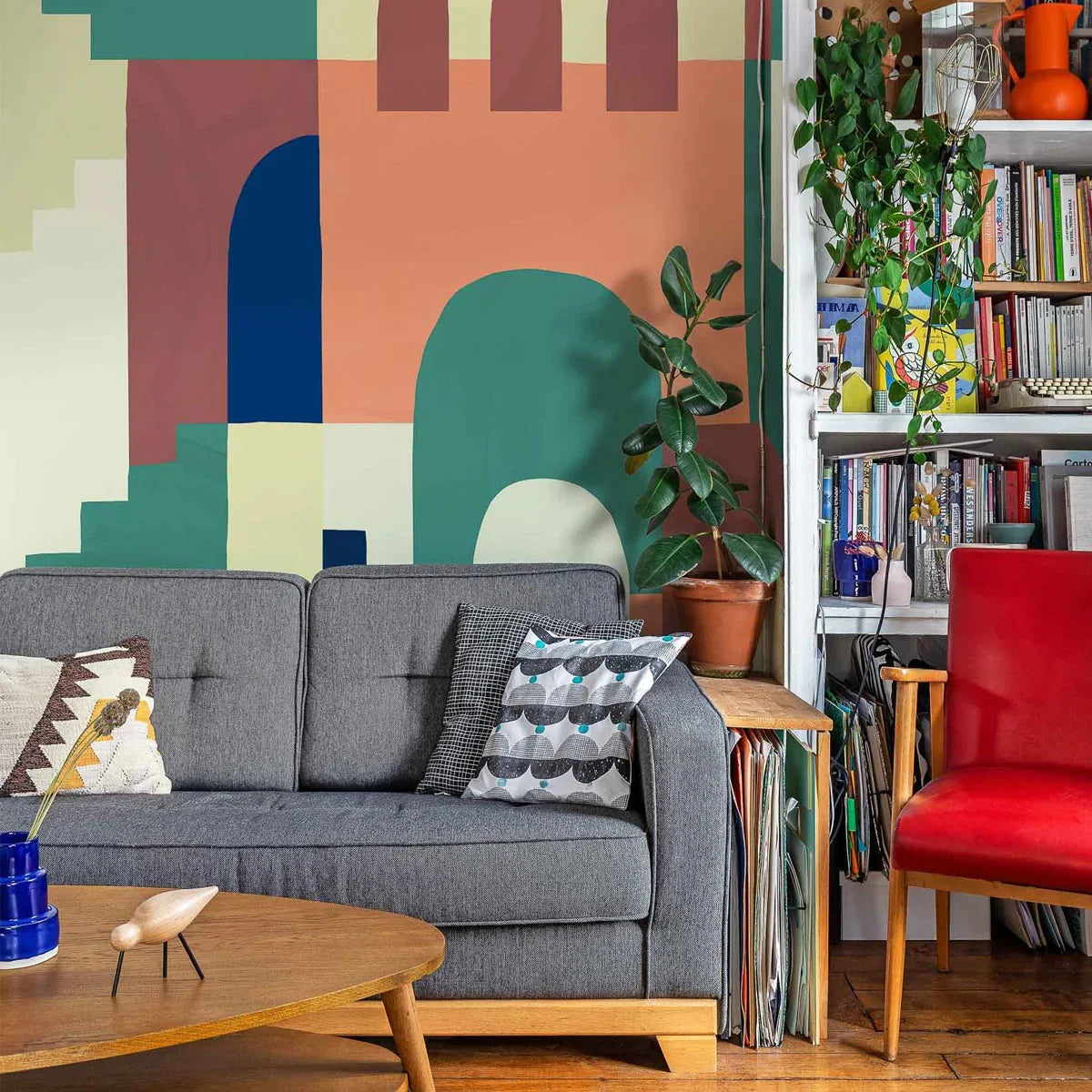 Architopie Mural Wallpaper - Coordonne