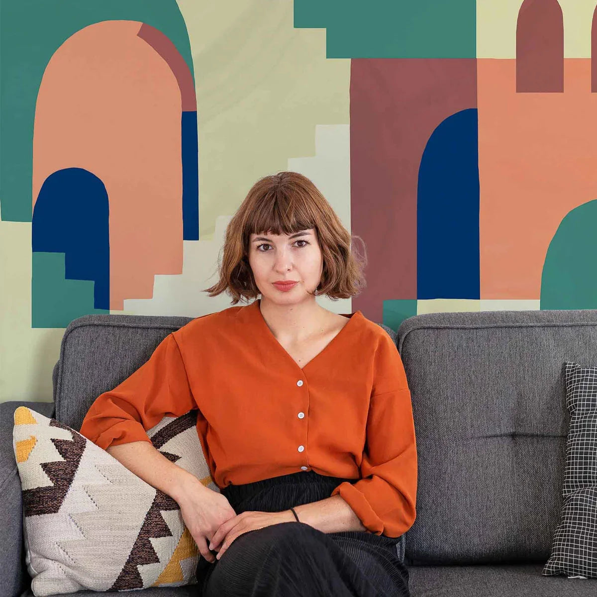 Architopie Mural Wallpaper - Coordonne