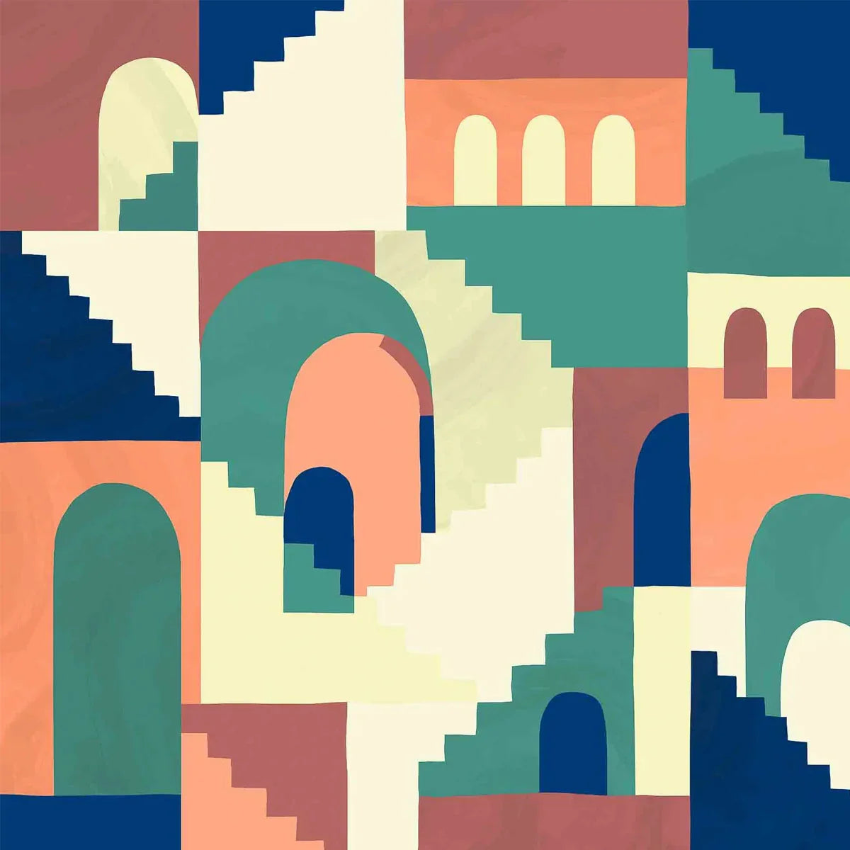 Architopie Mural Wallpaper - Coordonne