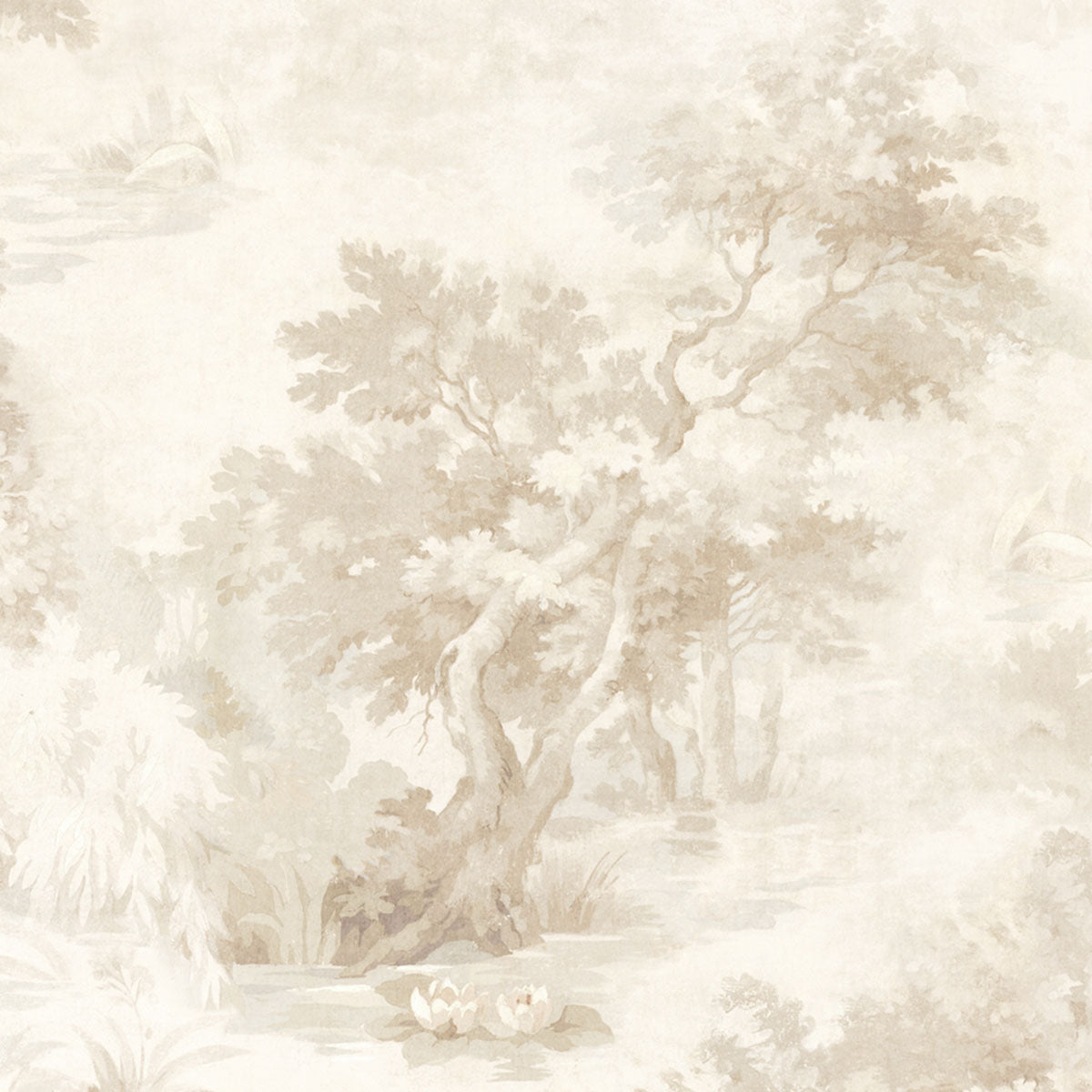 Archive Landscape Mural Wallpaper - Borastapeter