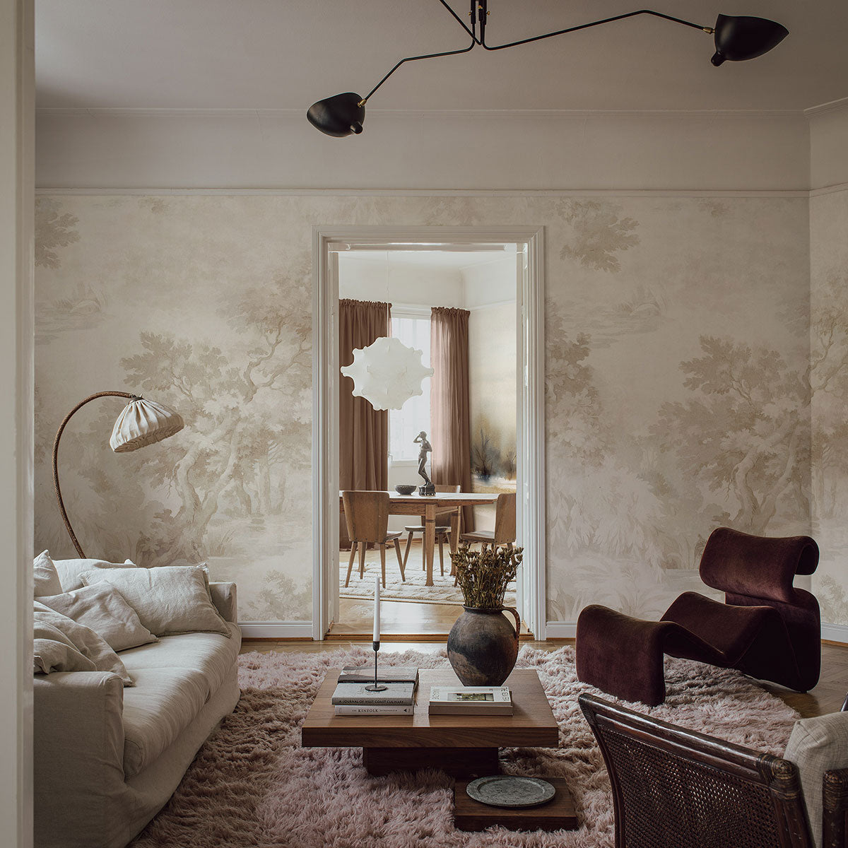 Archive Landscape Mural Wallpaper - Borastapeter