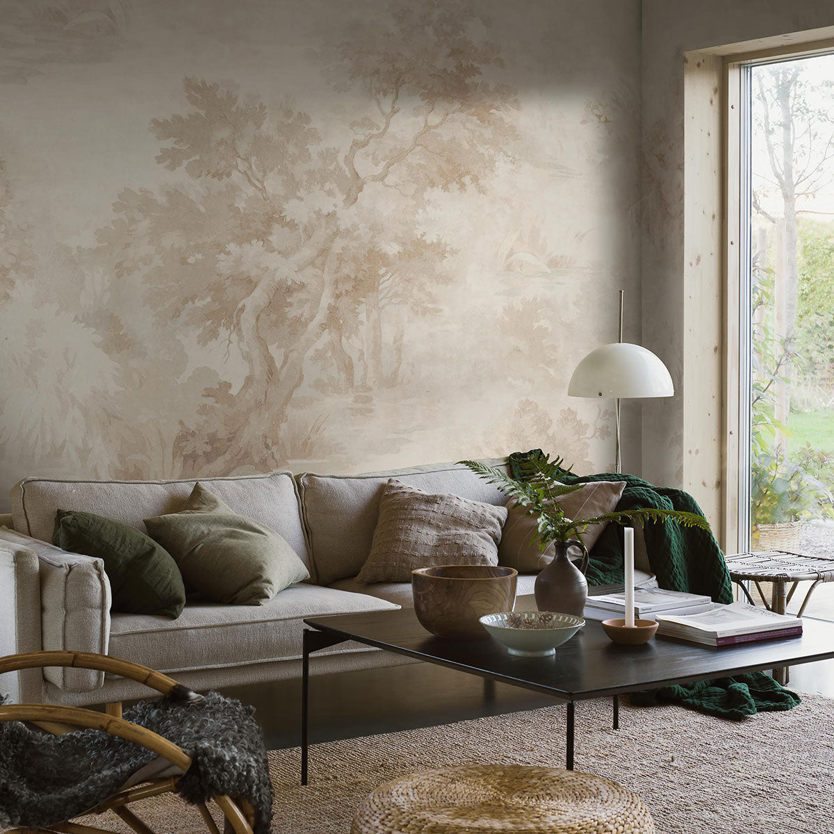 Archive Landscape Mural Wallpaper - Borastapeter