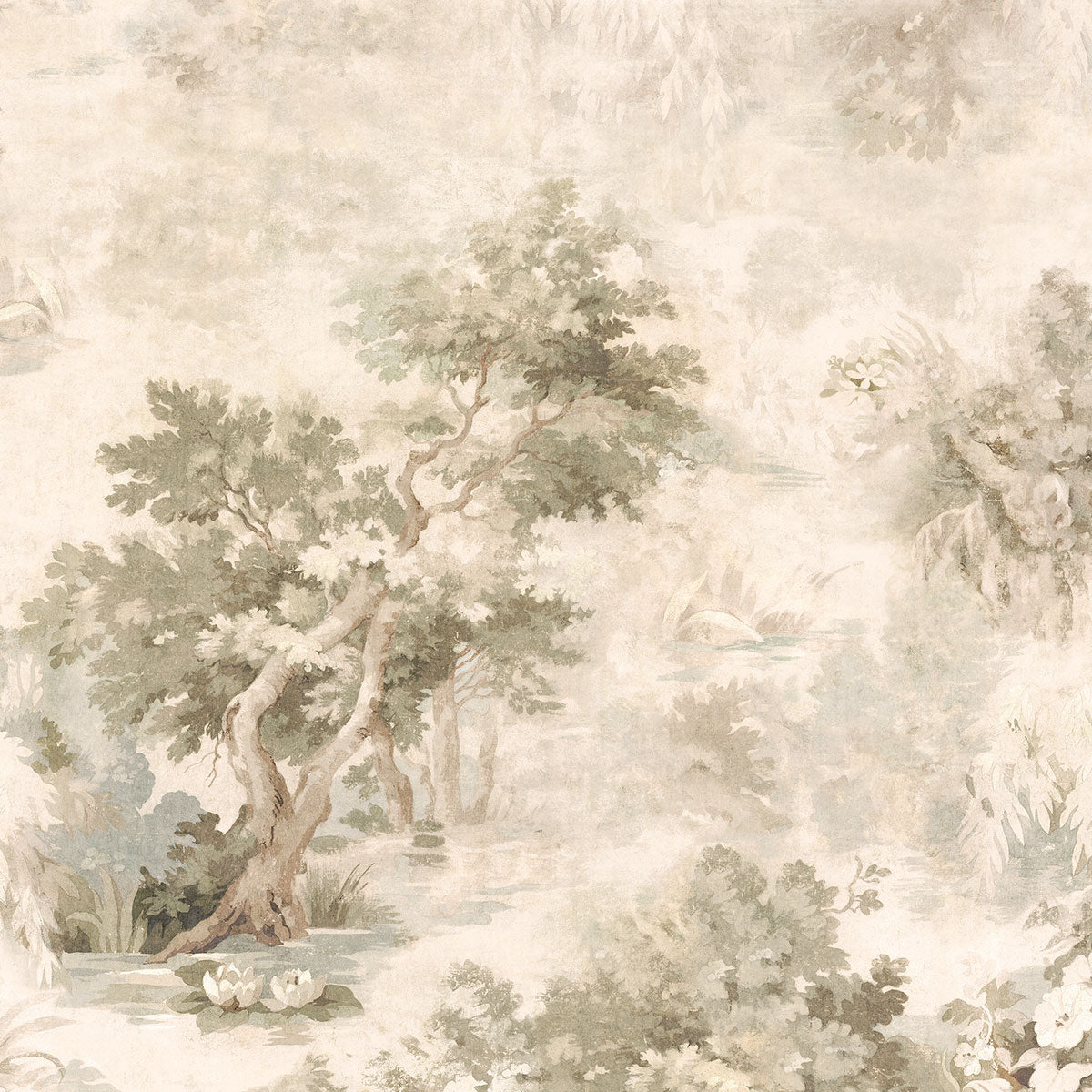 Archive Landscape Mural Wallpaper - Borastapeter