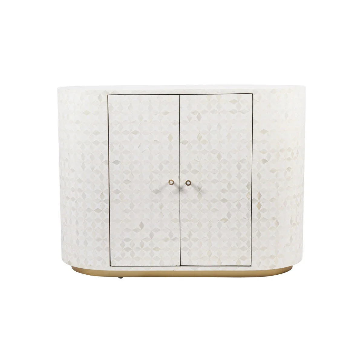 Aspen Bone Inlay Two Door Cabinet - Courthouse Furniture