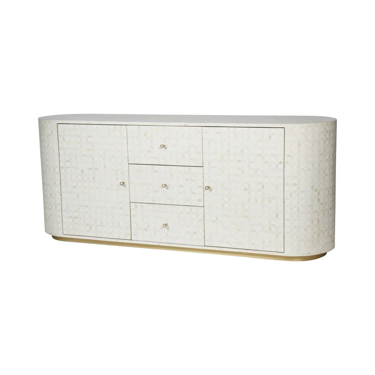 Aspen Bone Inlay Buffet Sideboard - Courthouse Furniture