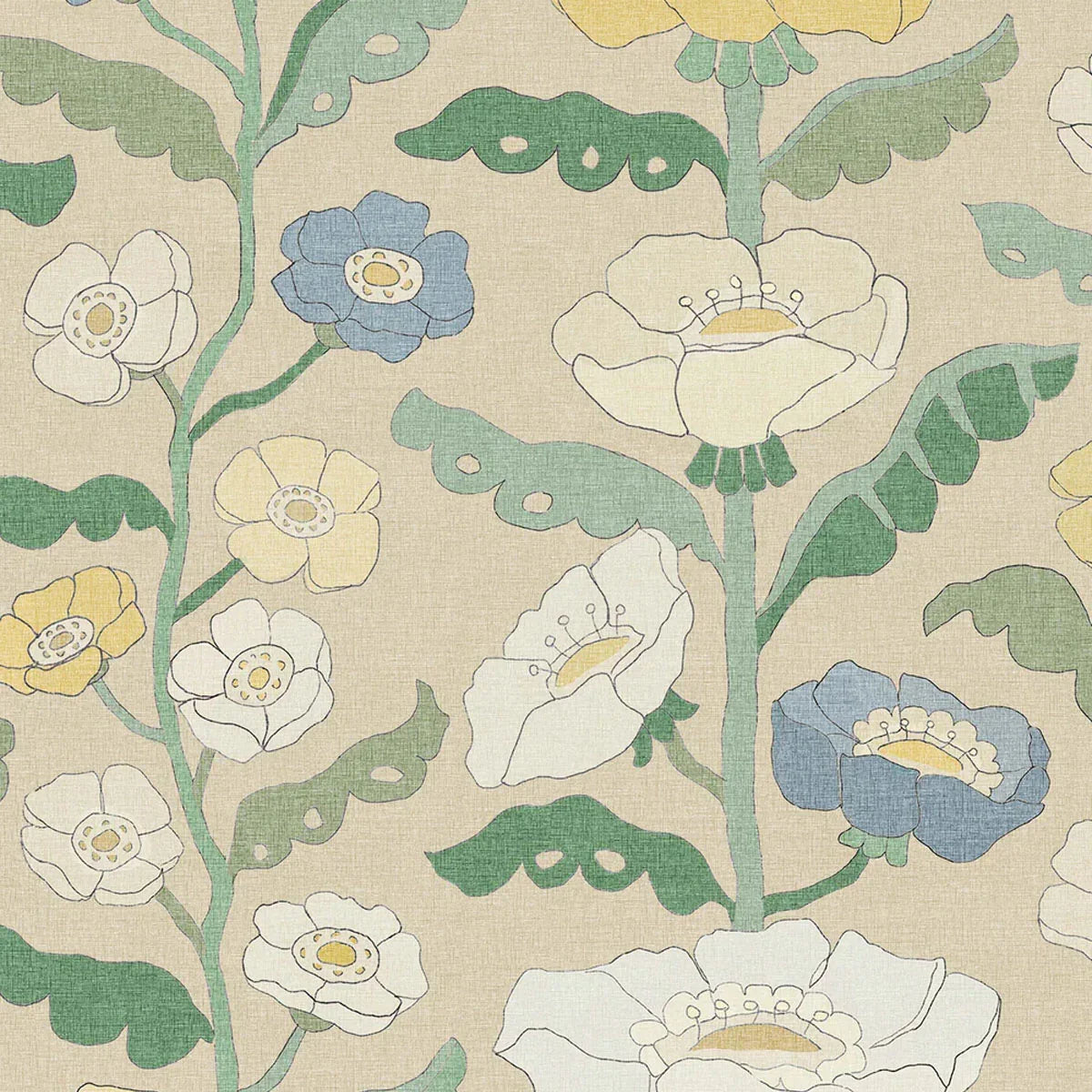Astrid Wilson Mural Wallpaper - Borastapeter
