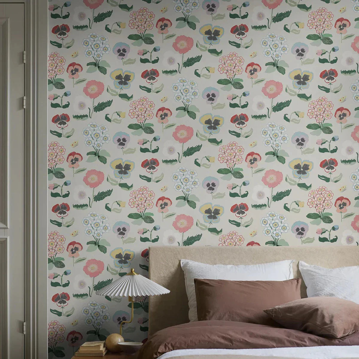 Astrid Wilson Posy Mural Wallpaper - Borastapeter