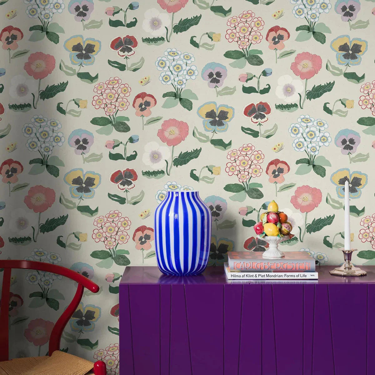 Astrid Wilson Posy Mural Wallpaper - Borastapeter