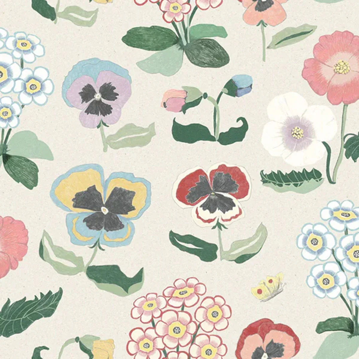 Astrid Wilson Posy Mural Wallpaper - Borastapeter