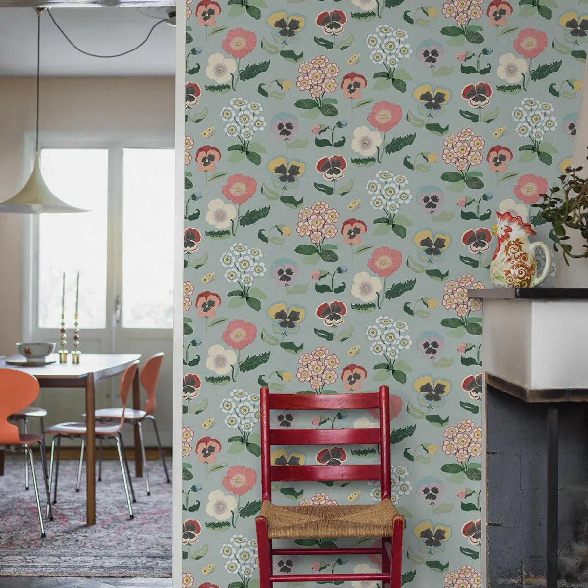 Astrid Wilson Posy Mural Wallpaper - Borastapeter