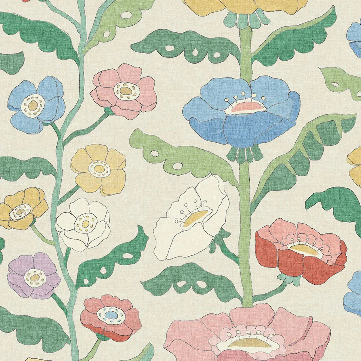 Astrid Wilson Mural Wallpaper - Borastapeter