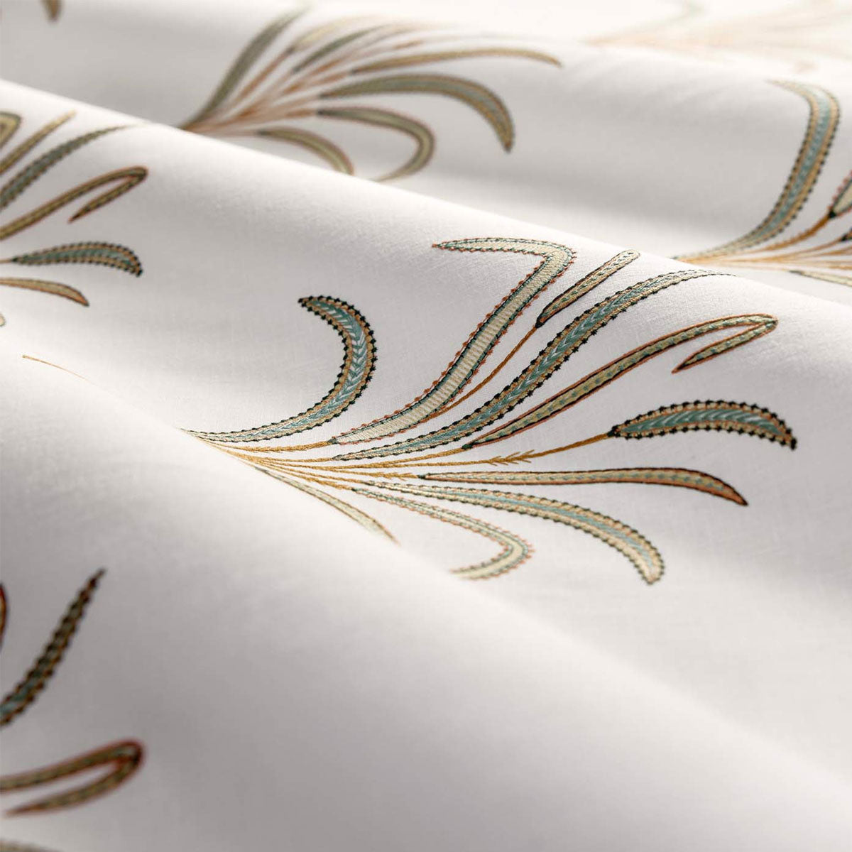 Clarke & Clarke Aven fabric – Spice (2)