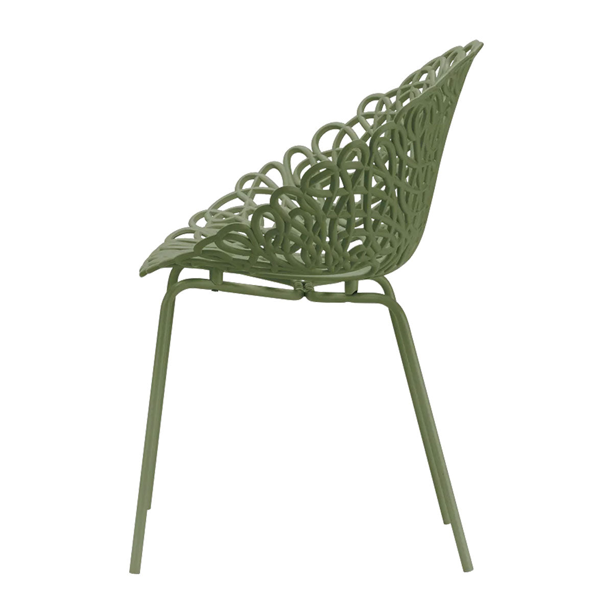 Bacana Chair Indoor/Outdoor Set of 2 - Qeeboo