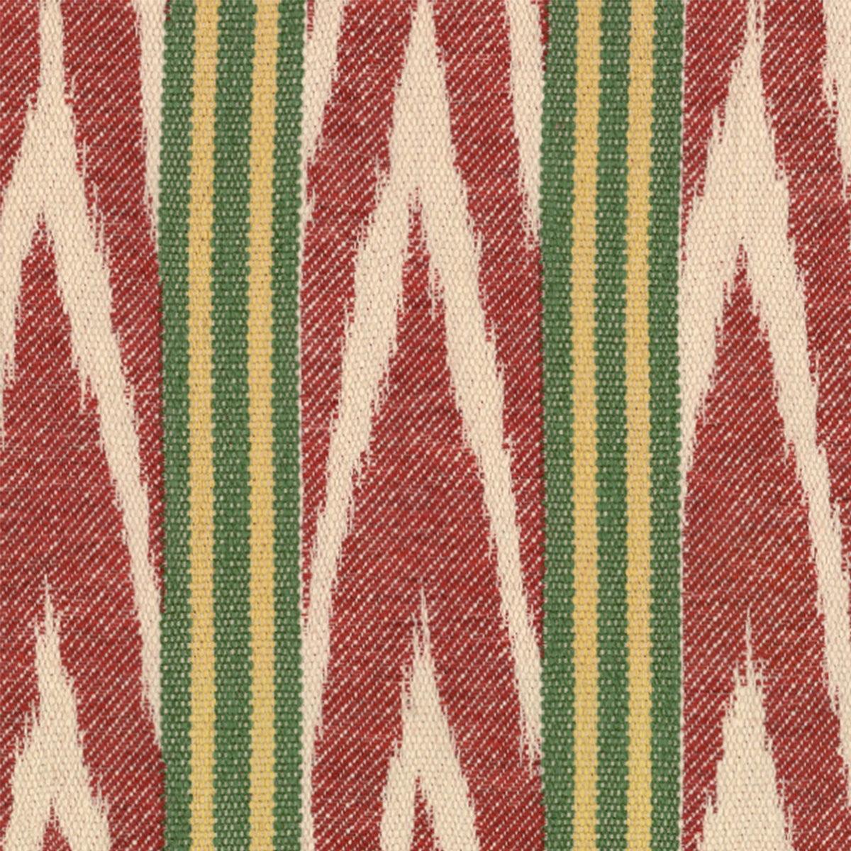 Mind The Gap Bakhmal Ikat Woven Fabric