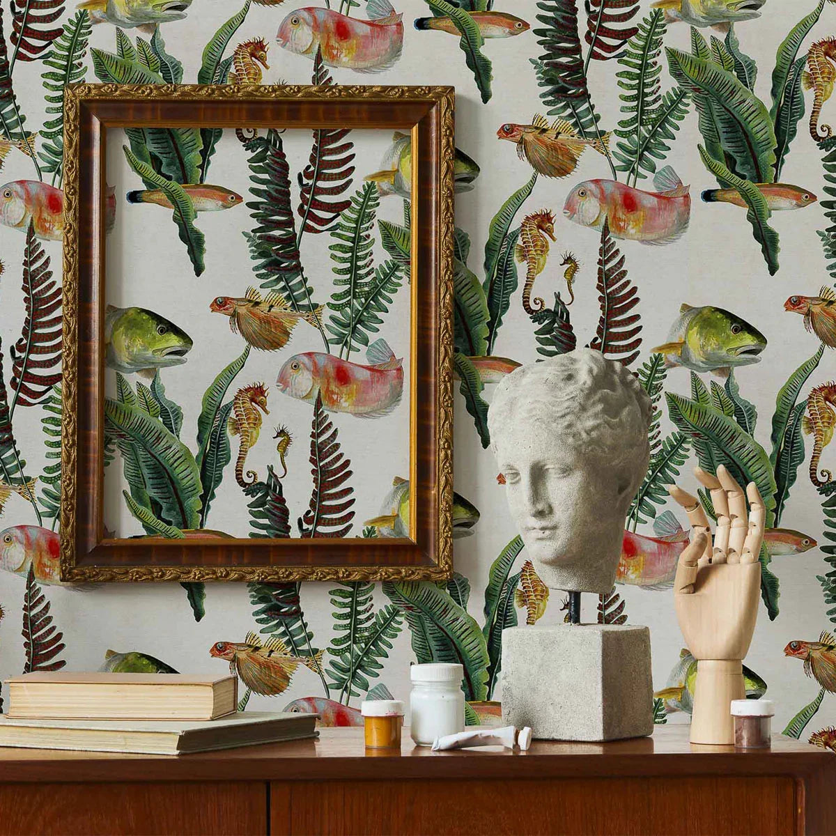 Bank of Fish Wallpaper - Coordonne