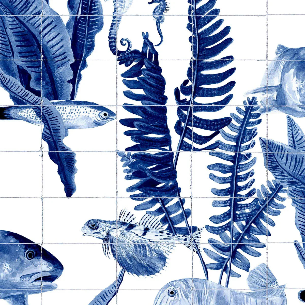 Bank of Fish Wallpaper - Coordonne