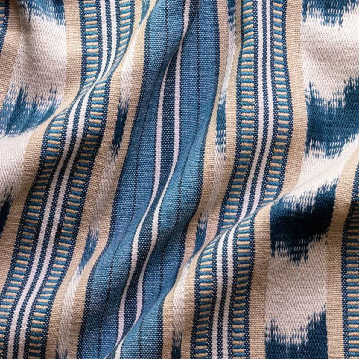 Basil Stripe Fabric - GP&J Baker