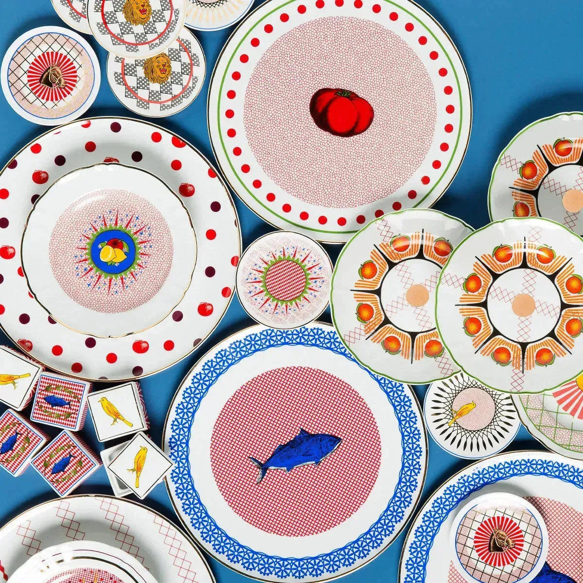 新品 Bitossi  Bel Paese 3枚セット Bel Paese Serving Plate 32cm - Bitossi Home - Courthouse Interiors