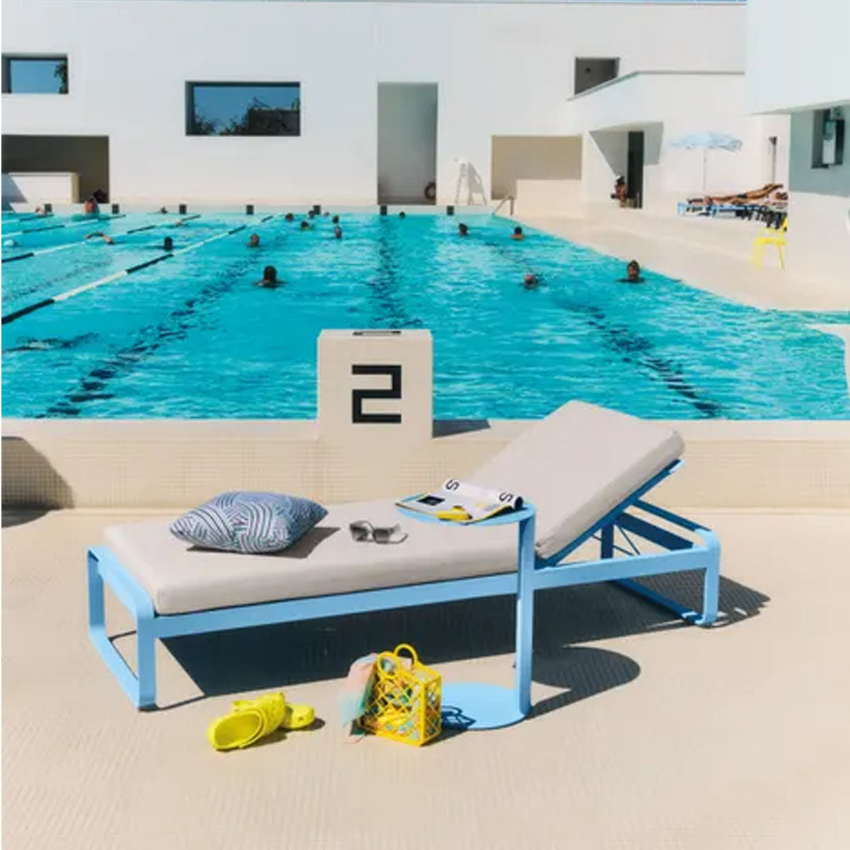 Bellevie Premium Sunlounger - Fermob