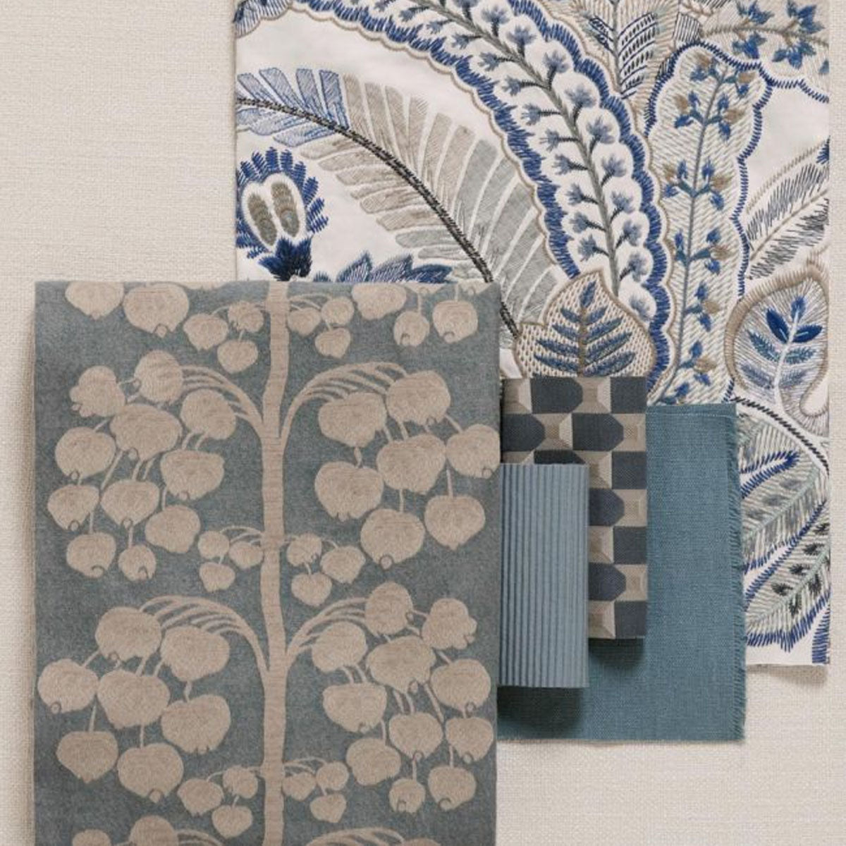 Berry Tree Weave Fabric - Liberty