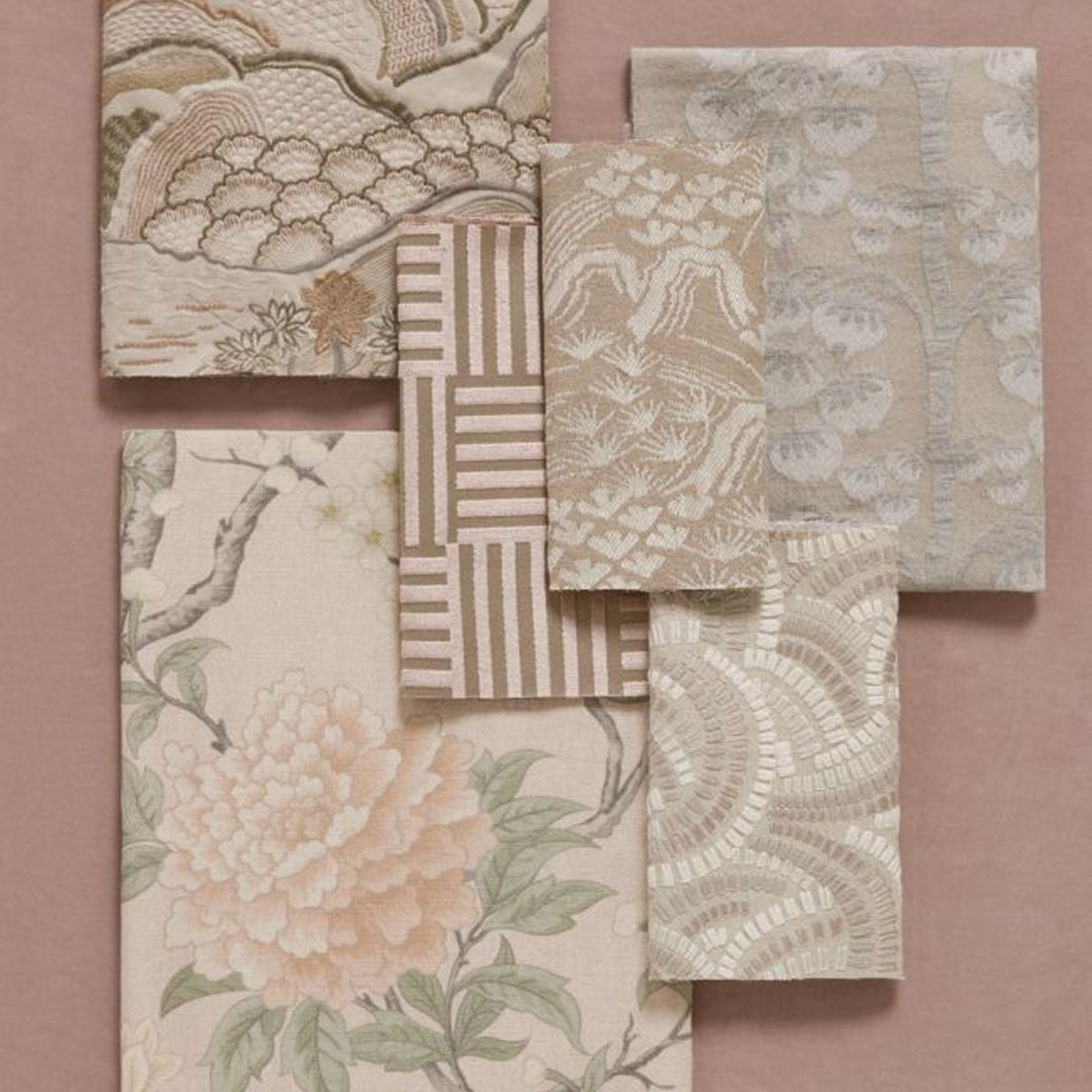 Berry Tree Weave Fabric - Liberty