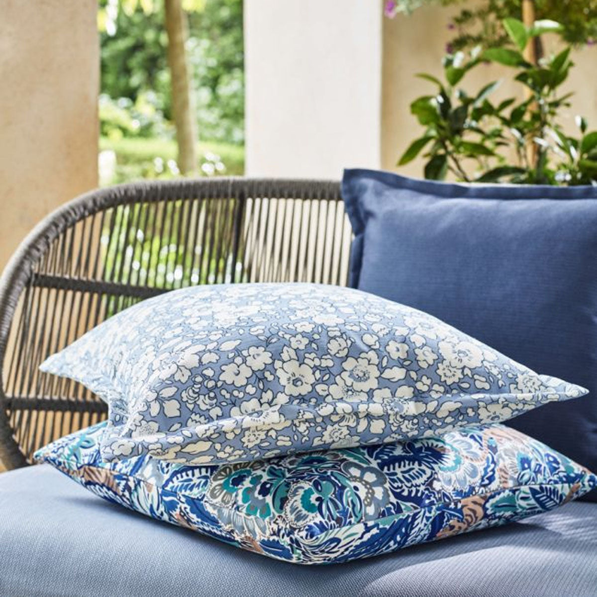 Betsy Bloom Outdoor Fabric - Liberty