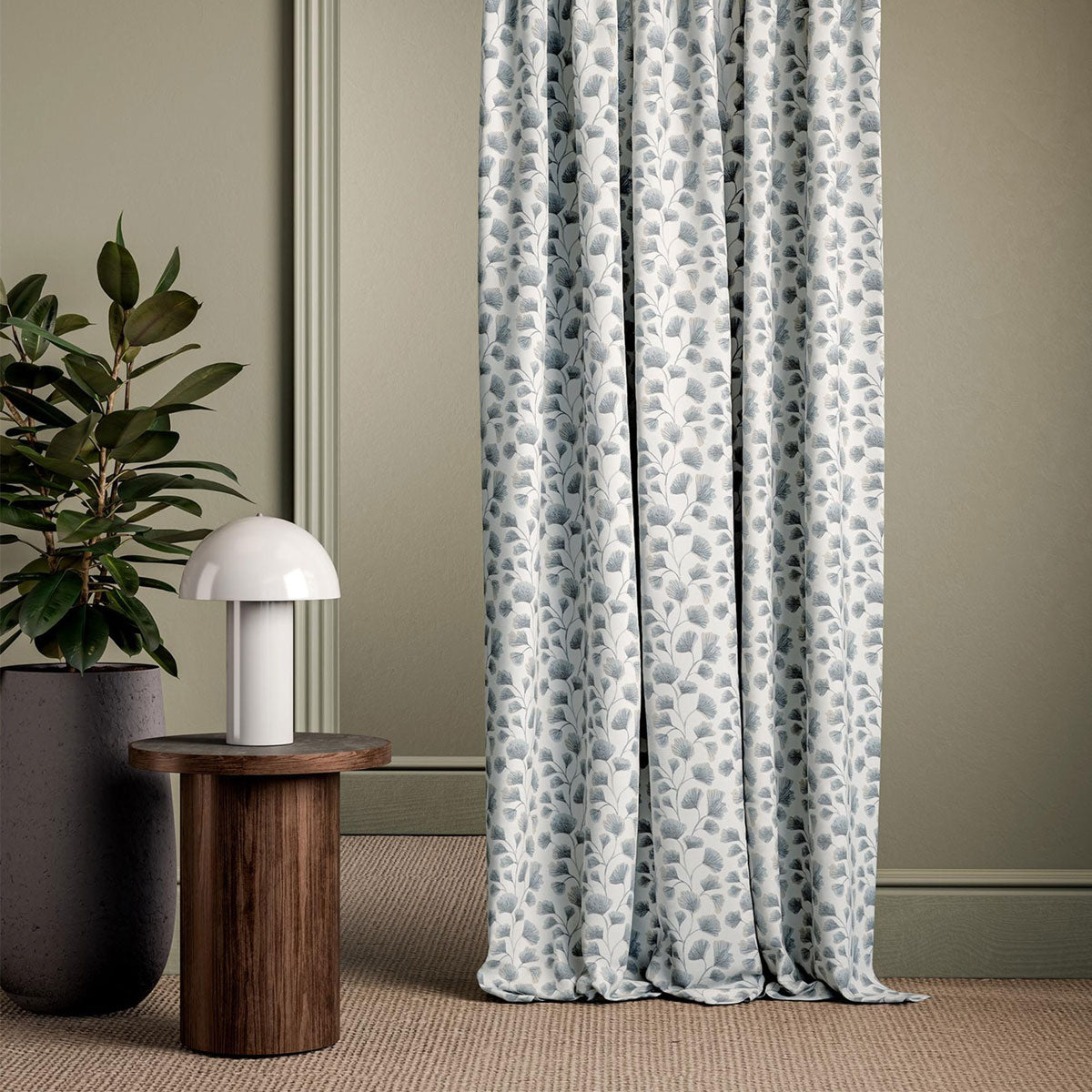 Clarke & Clarke Biloba fabric – Mineral (3)