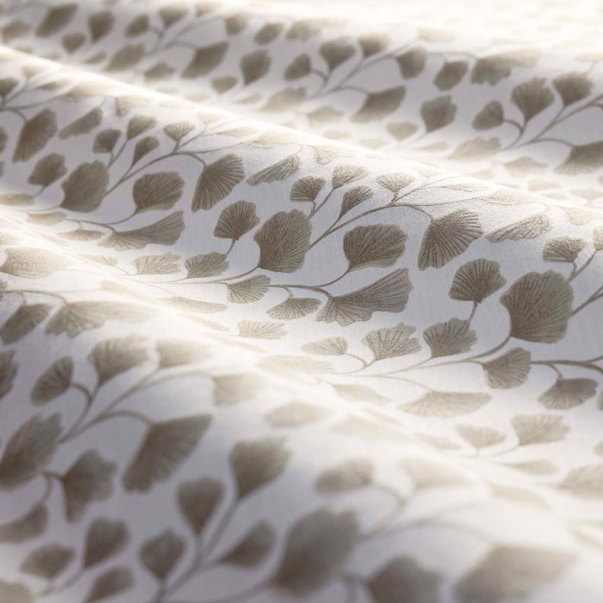 Clarke & Clarke Biloba fabric – Pebble (2)