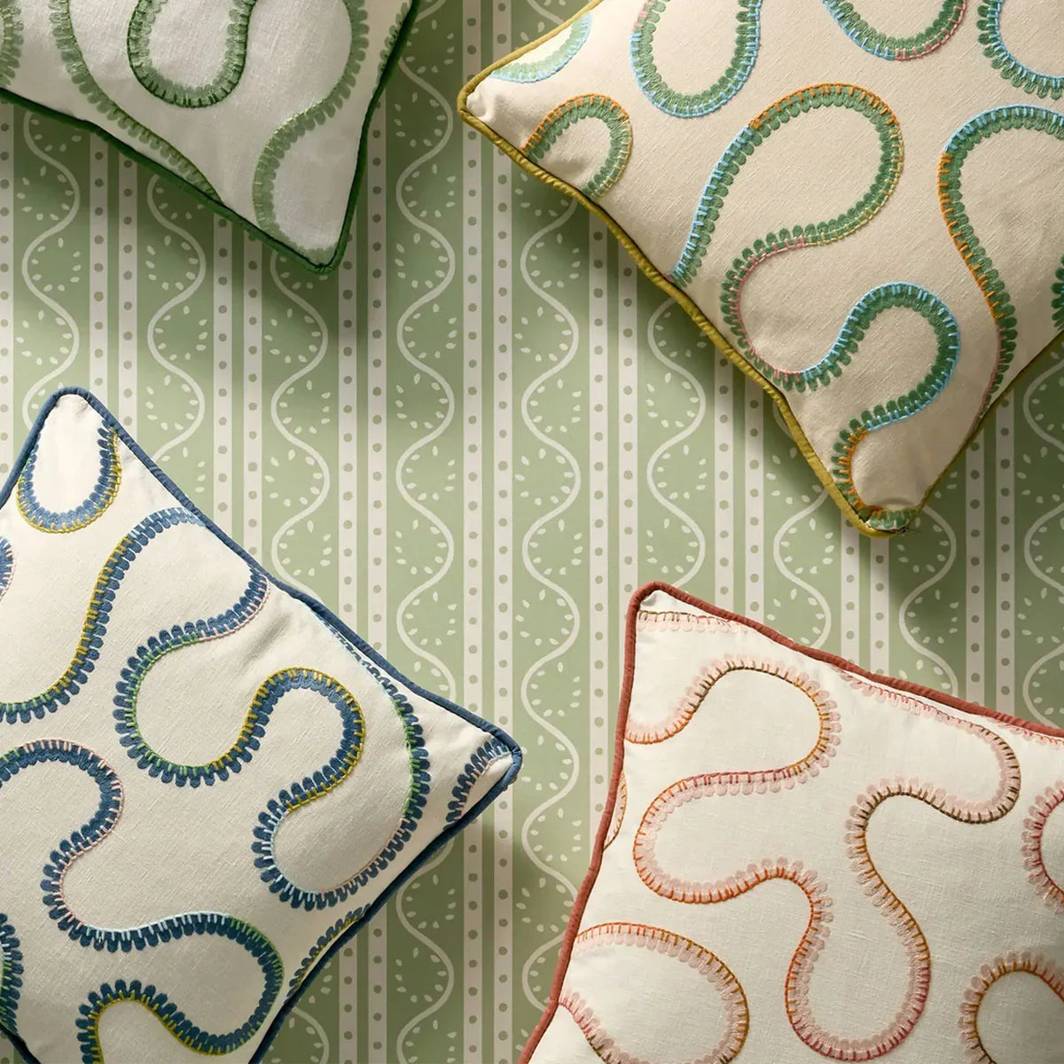 Bimble Embroidery Fabric - Scion