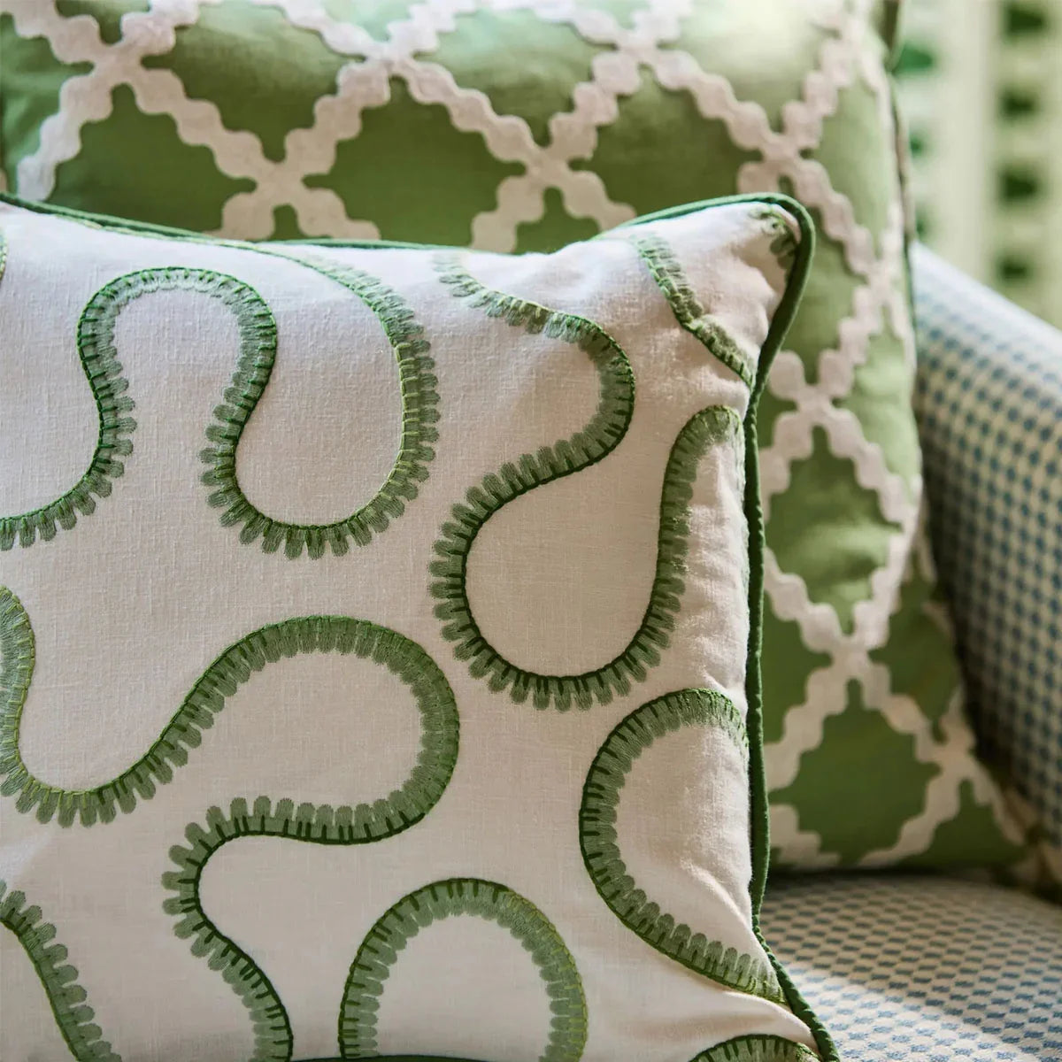 Bimble Embroidery Fabric - Scion