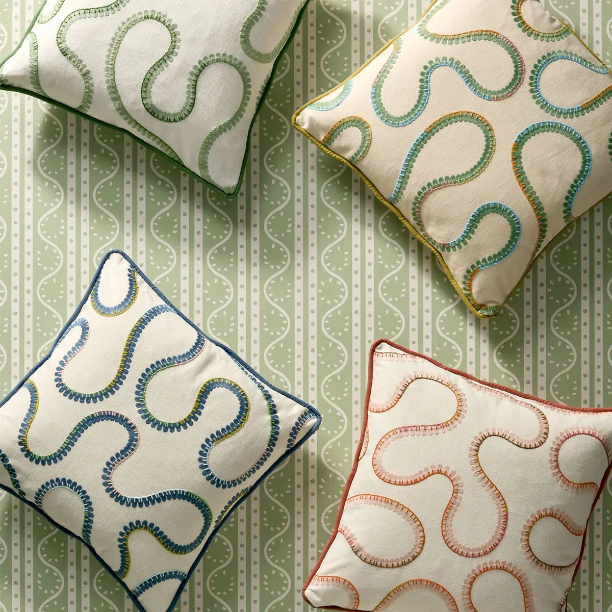 Bimble Embroidery Fabric - Scion