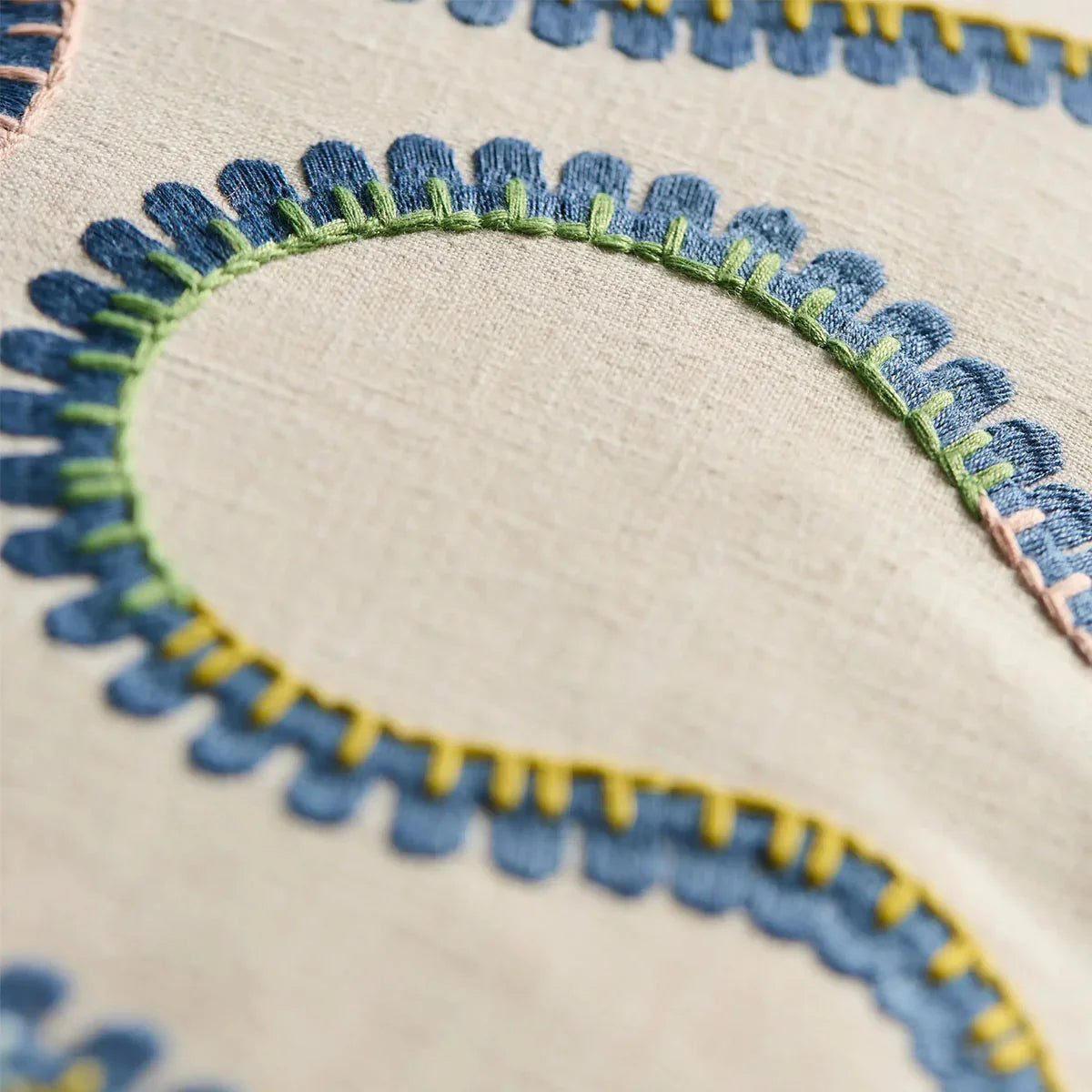 Bimble Embroidery Fabric - Scion