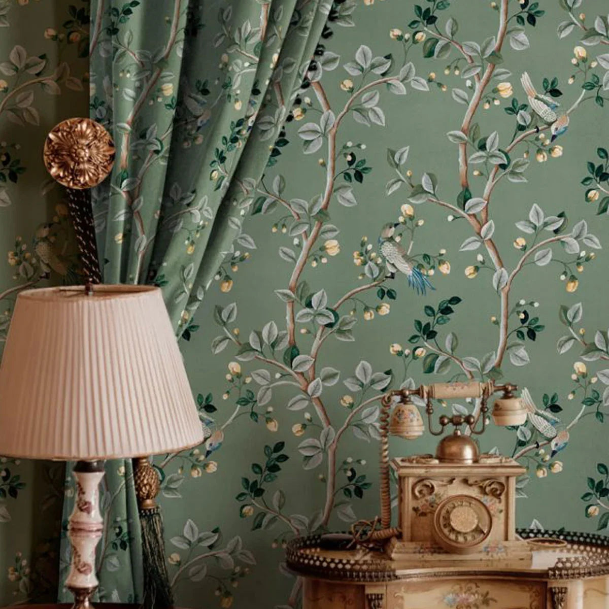 Birds Prosperity Wallpaper - Coordonne