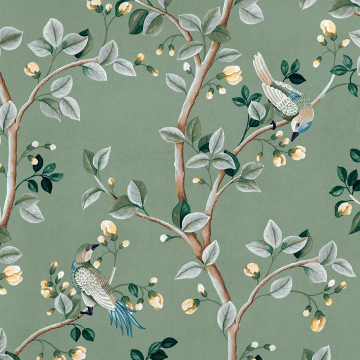 Birds Prosperity Wallpaper - Coordonne