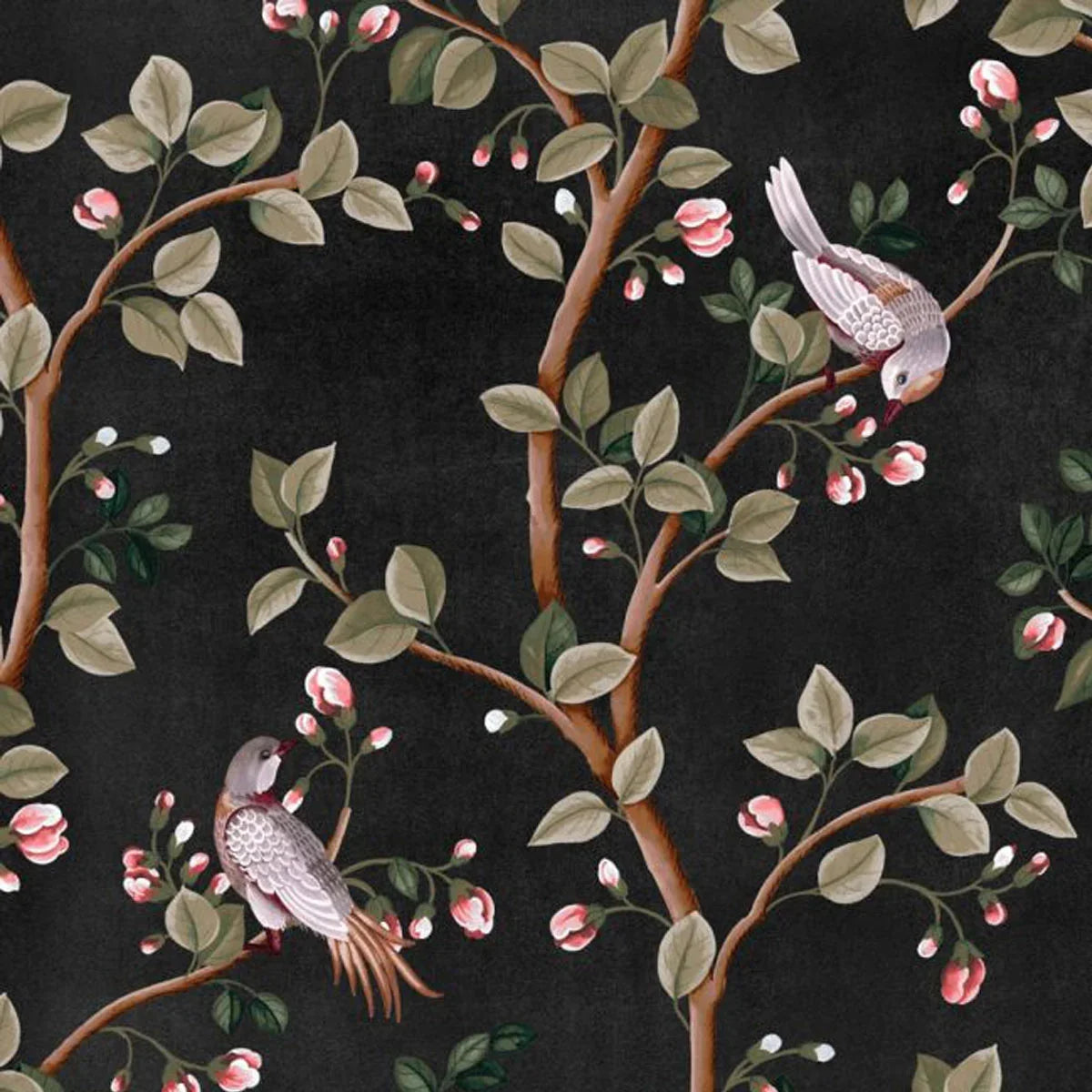 Birds Prosperity Wallpaper - Coordonne