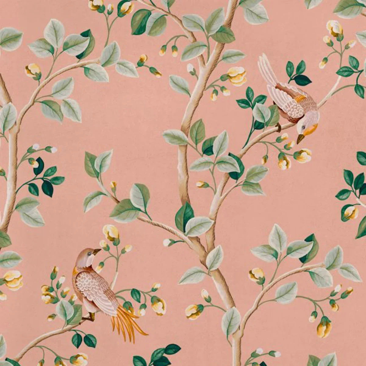 Birds Prosperity Wallpaper - Coordonne