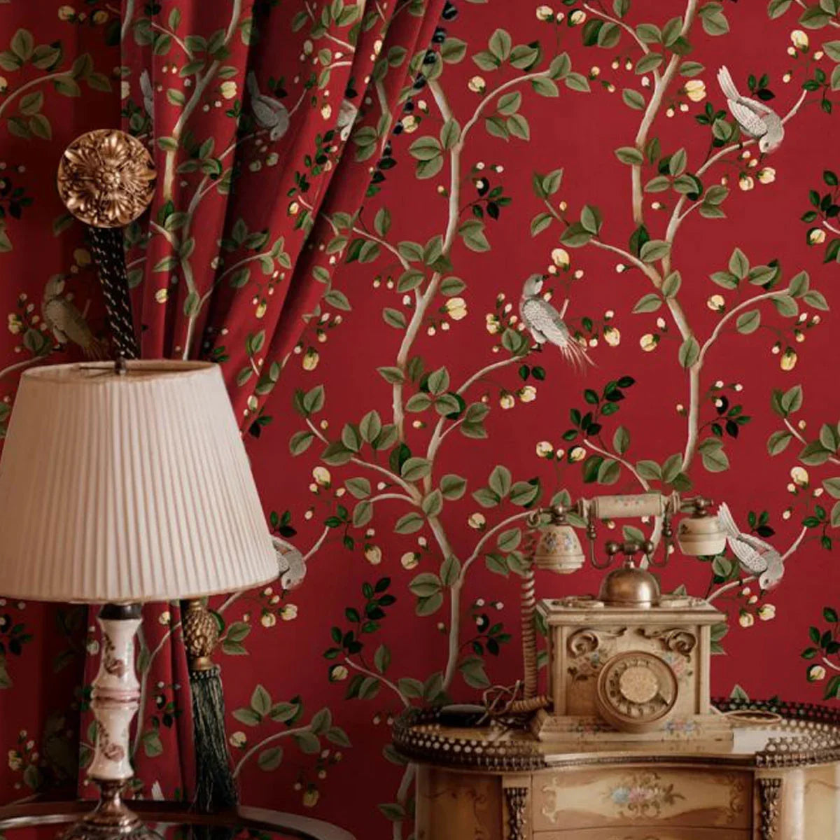 Birds Prosperity Wallpaper - Coordonne